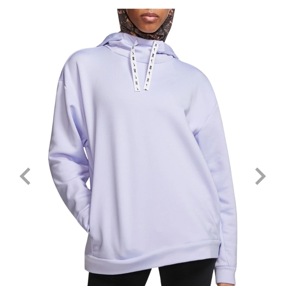 nike women's therma fleece training hoodie